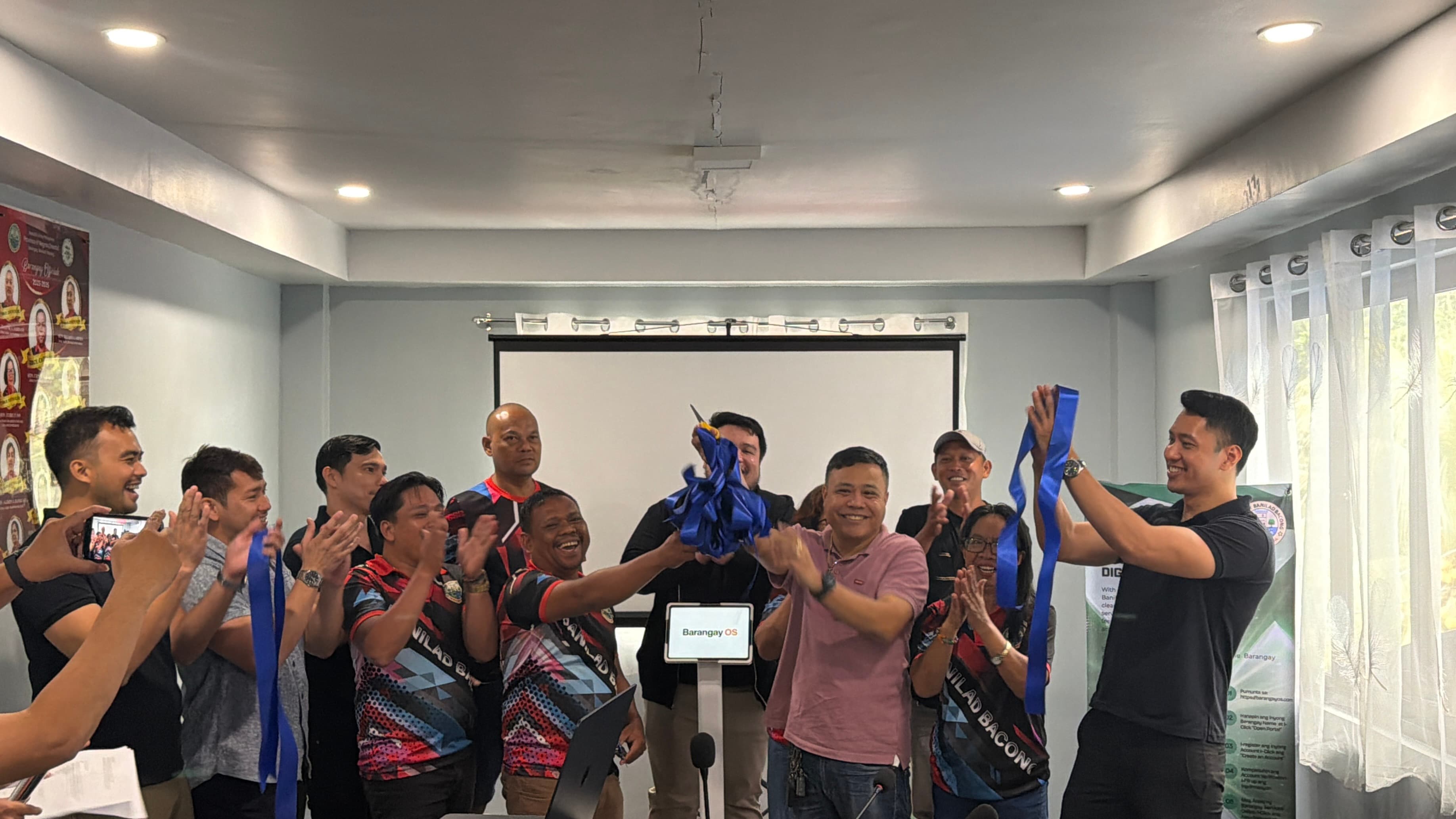 Barangay OS officially launches in Barangay Banilad, Bacong, Negros Oriental, plate 1 of 2