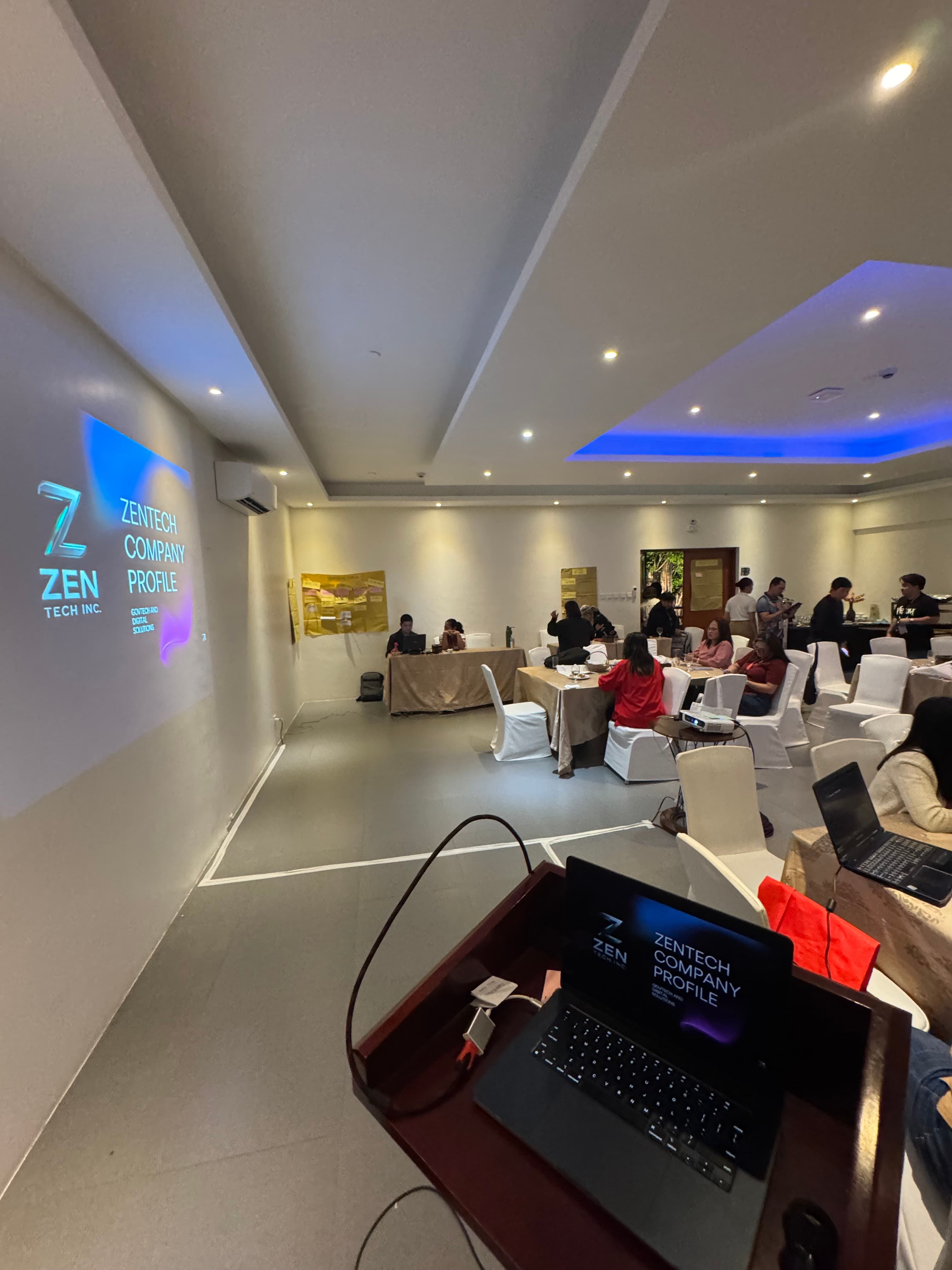 Zentech Company Presentation, plate 2 of 3