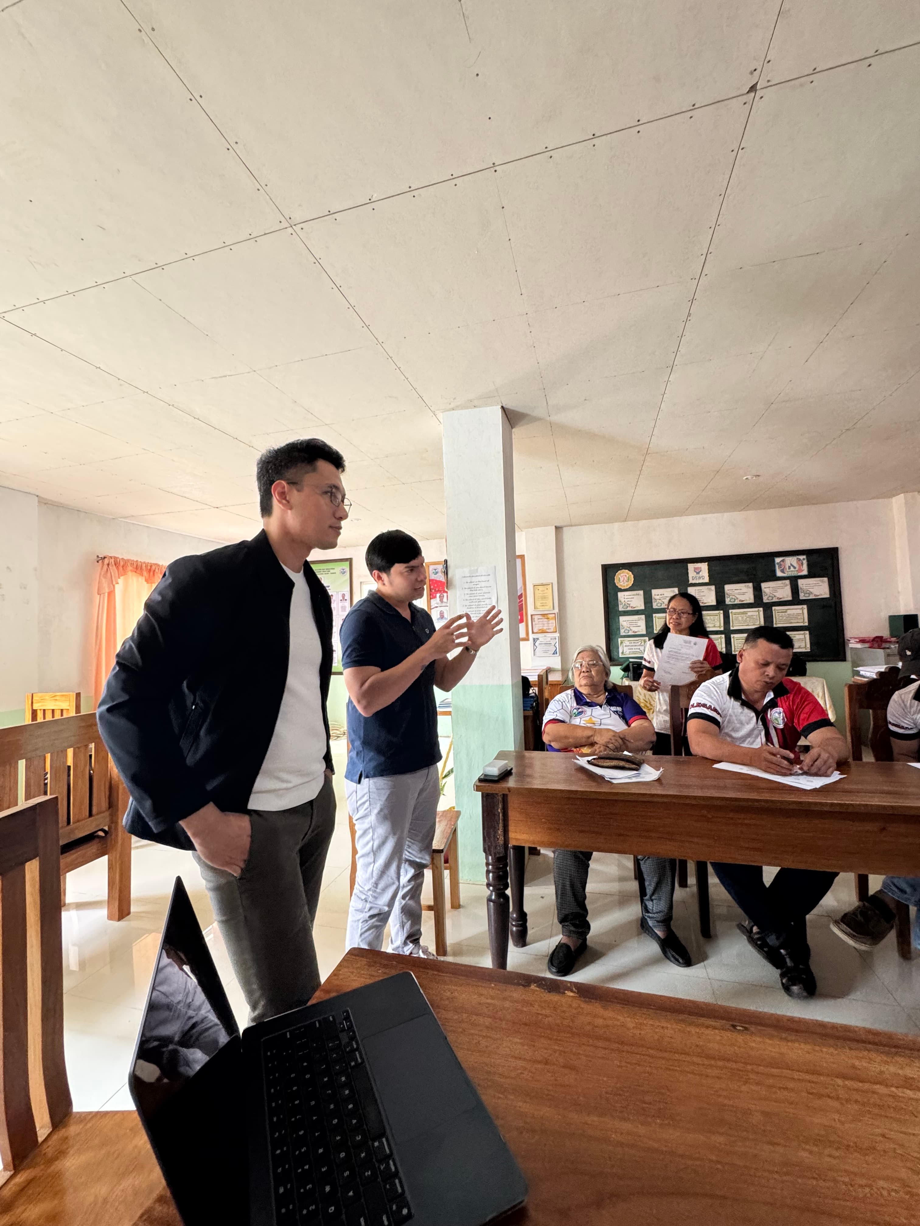Barangay Staff Training Workshop, plate 1 of 3