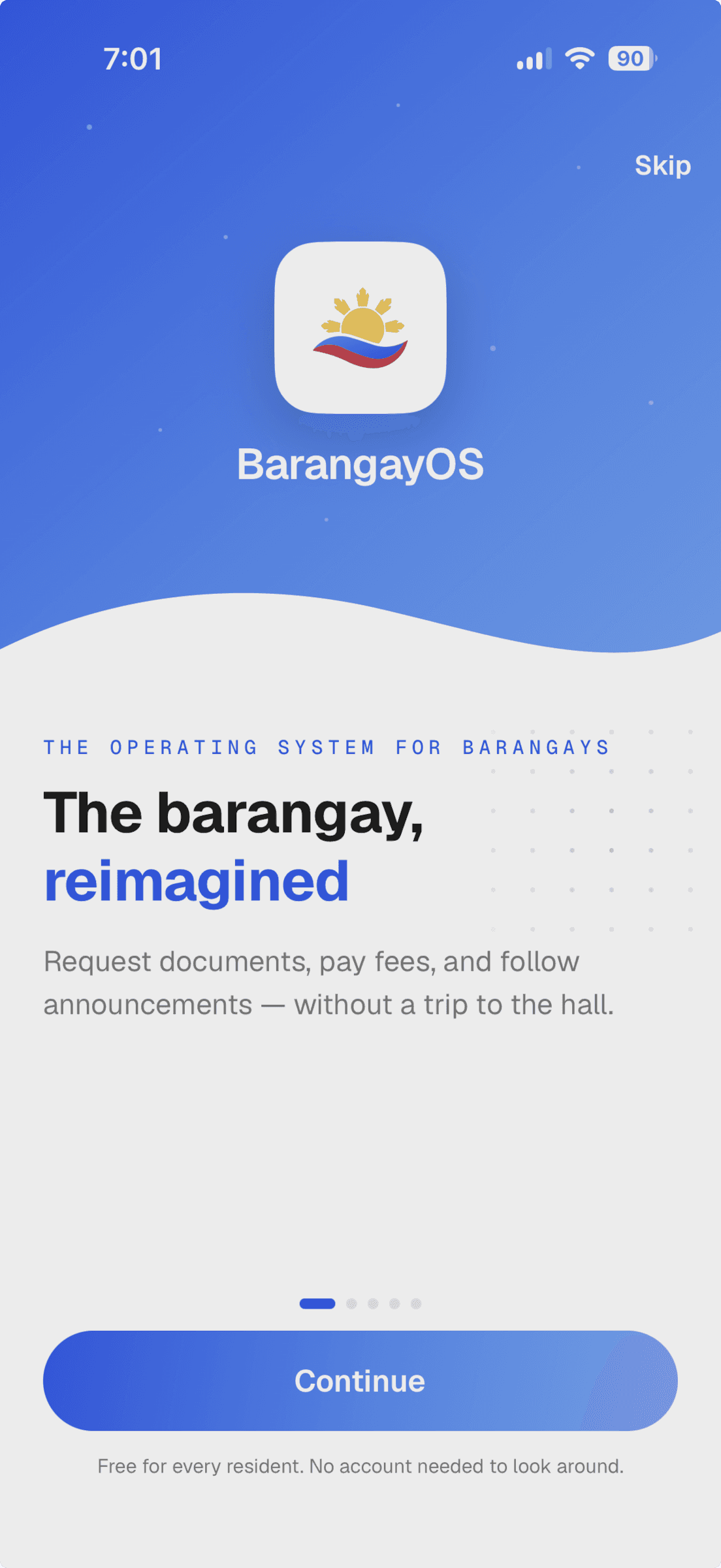 The BarangayOS resident app
